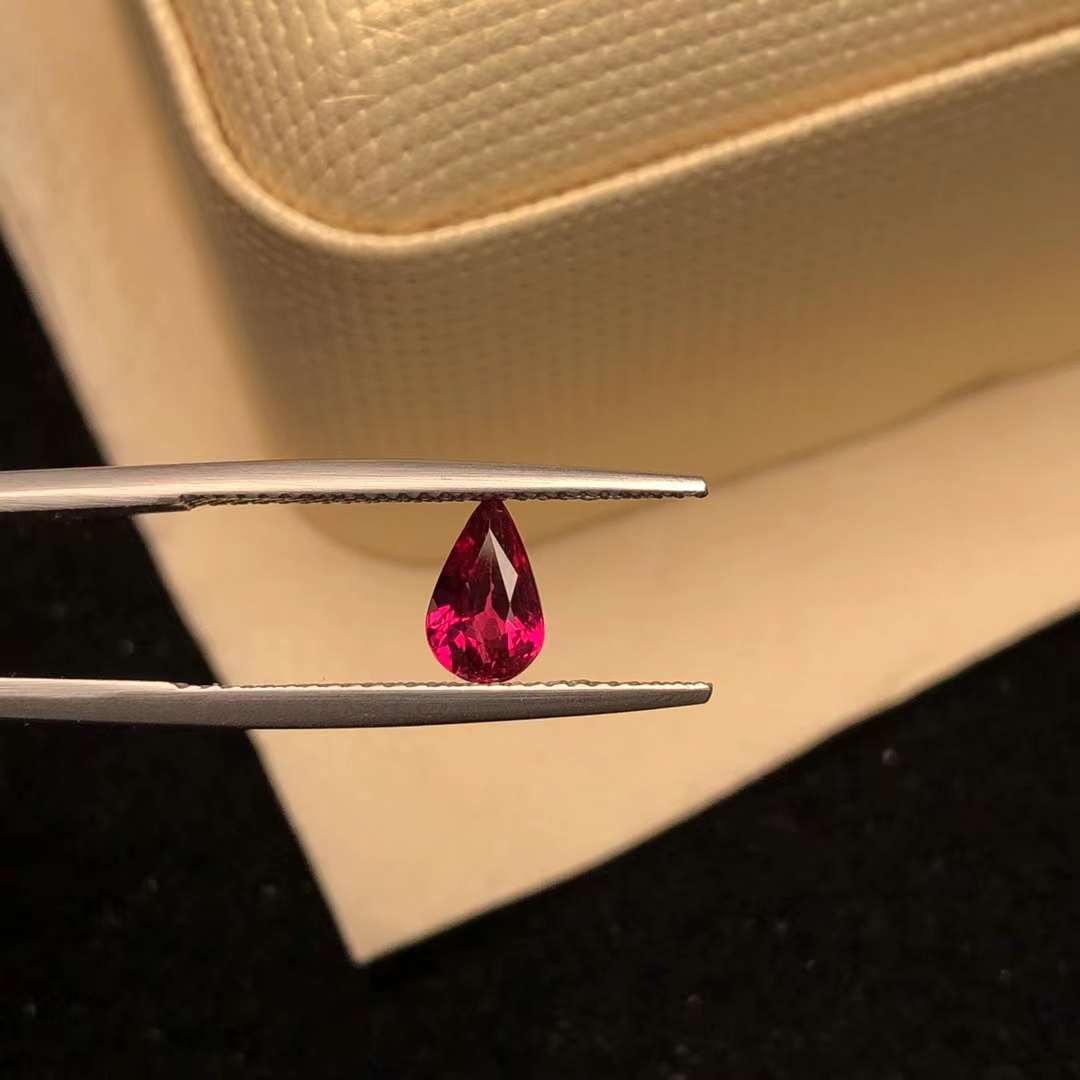 GRC CERTIFIED 1.04 CT NATURAL RED RUBY LOOSE STONES