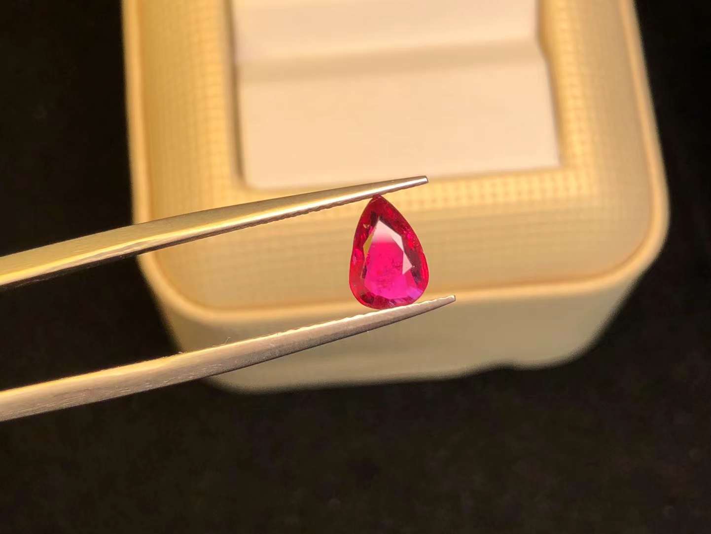 GRC CERTIFIED 1.01 CT NATURAL RED RUBY LOOSE STONES