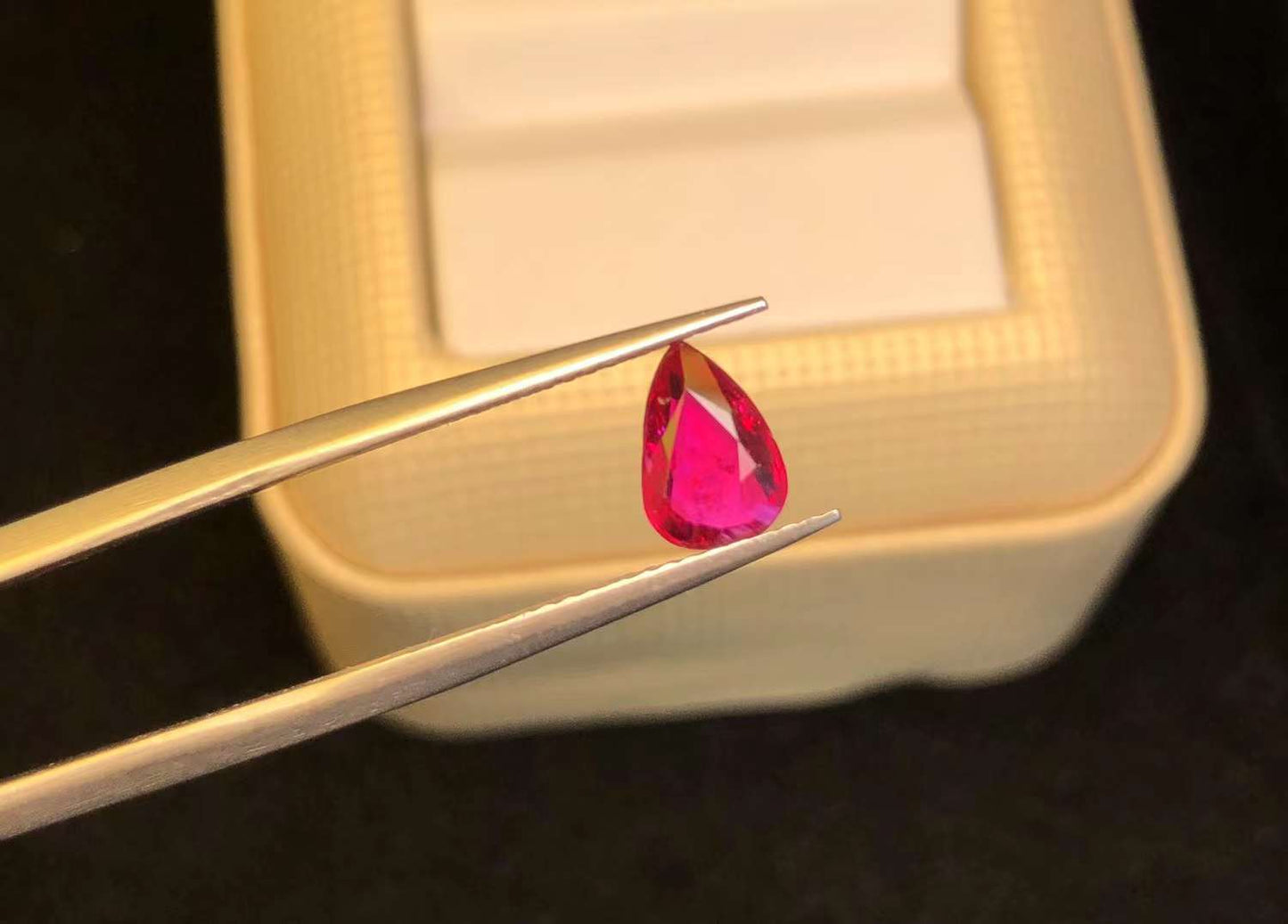 GRC CERTIFIED 1.01 CT NATURAL RED RUBY LOOSE STONES