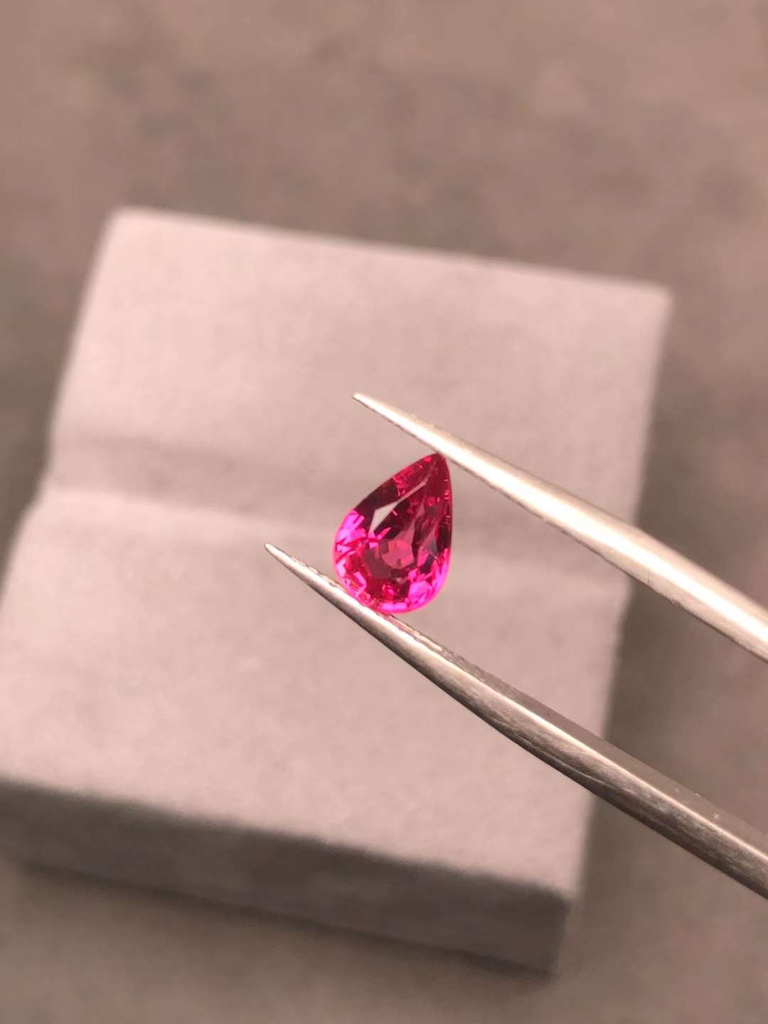 AIGS CERTIFIED 1.33 CT NATURAL RED RUBY LOOSE STONES