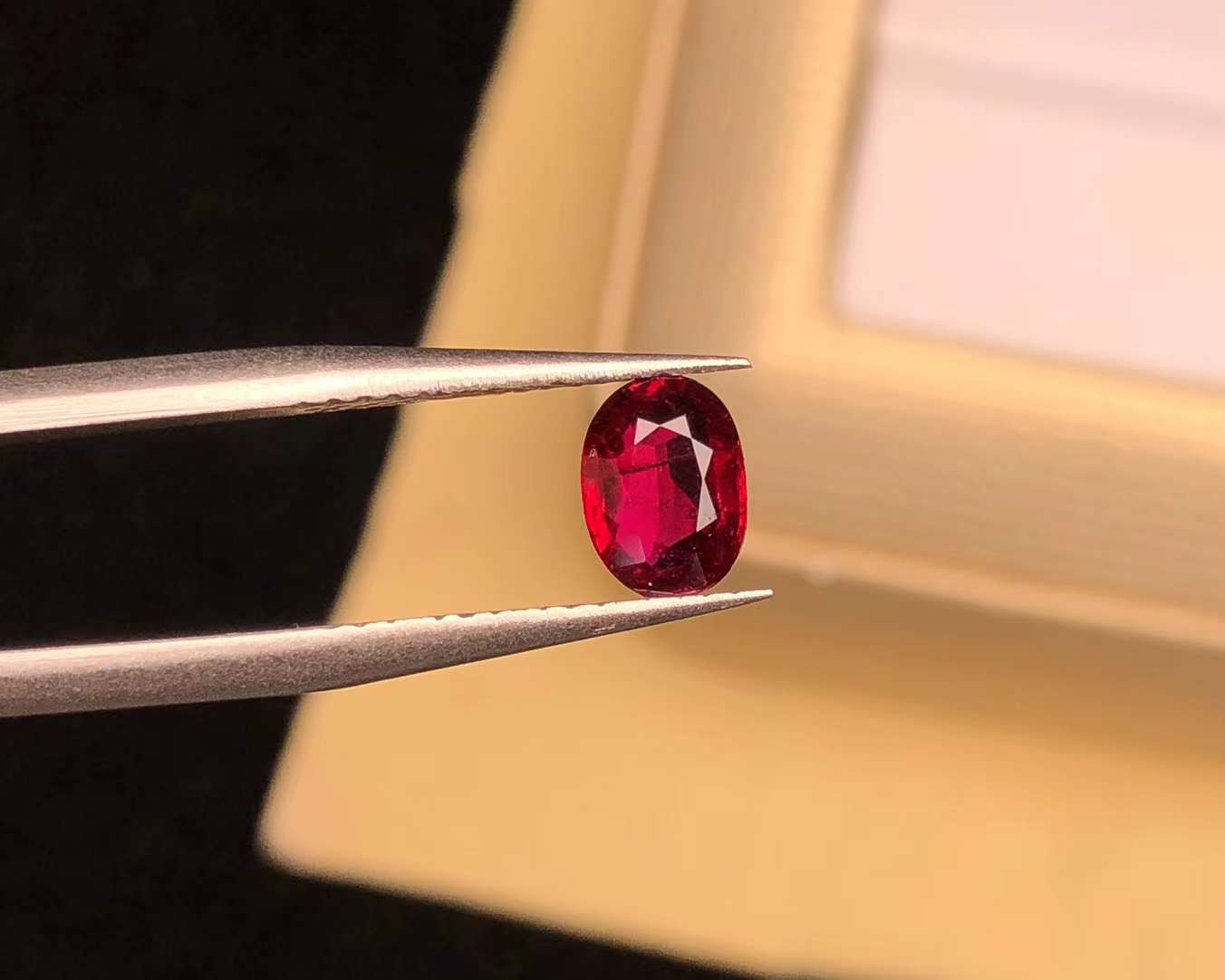 AIGS CERTIFIED 1.01 CT NATURAL RED RUBY LOOSE STONES