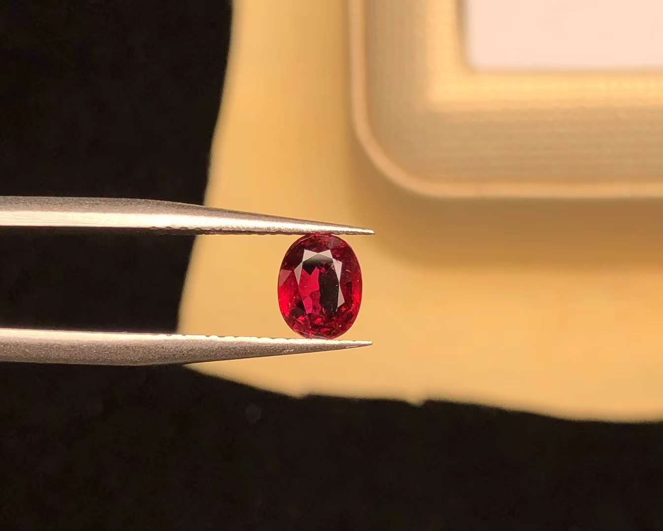 AIGS CERTIFIED 1.02 CT NATURAL RED RUBY LOOSE STONES