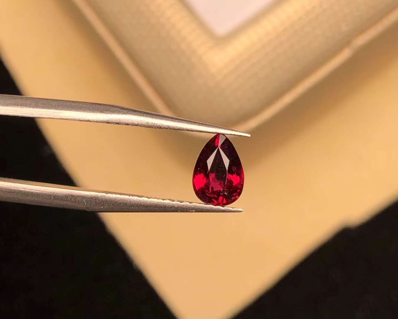 AIGS CERTIFIED 1.01 CT NATURAL RED RUBY LOOSE STONES