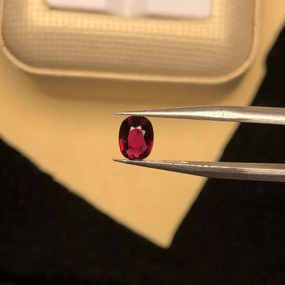 AIGS CERTIFIED 1.02 CT NATURAL RED RUBY LOOSE STONES