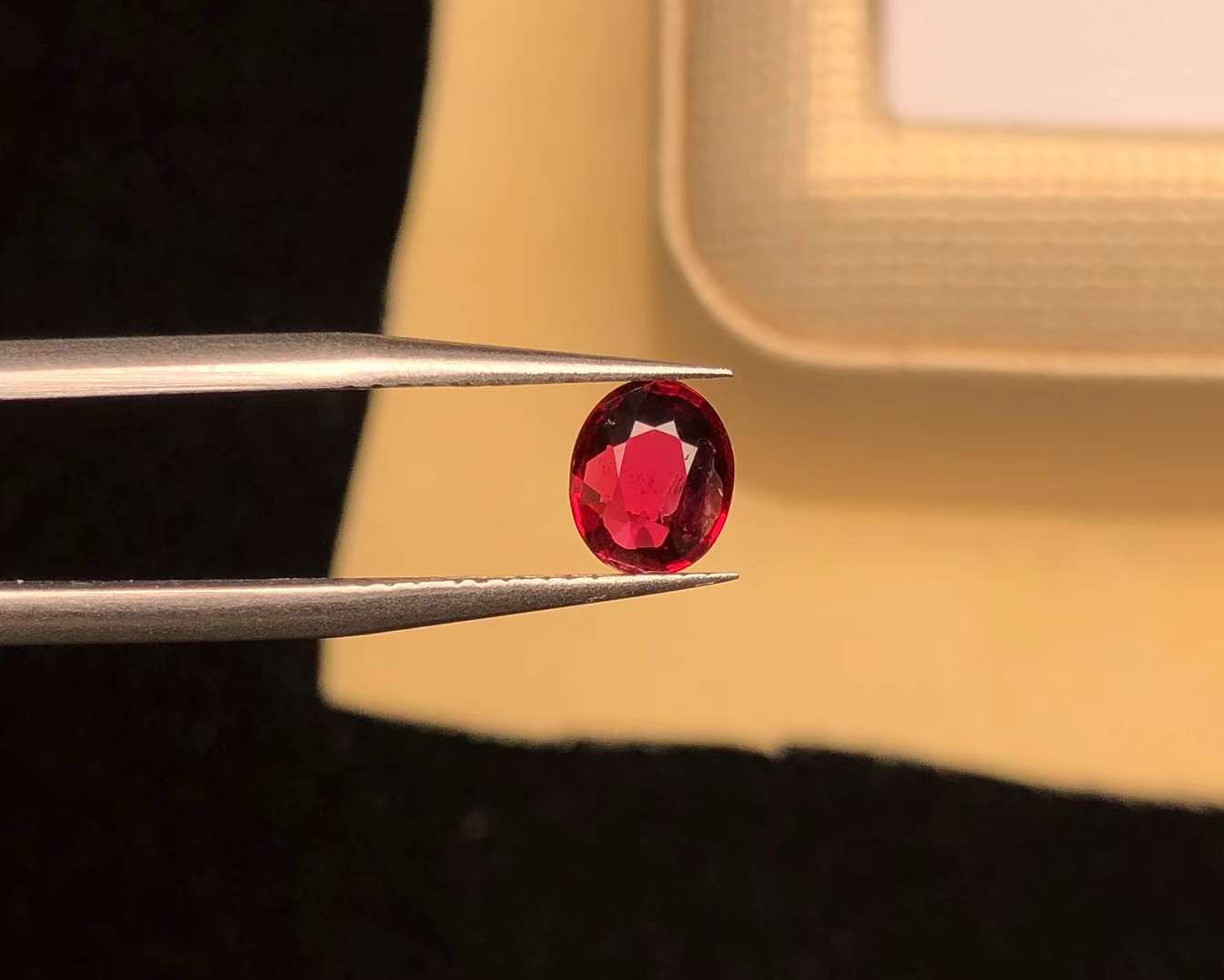 AIGS CERTIFIED 1.02 CT NATURAL RED RUBY LOOSE STONES