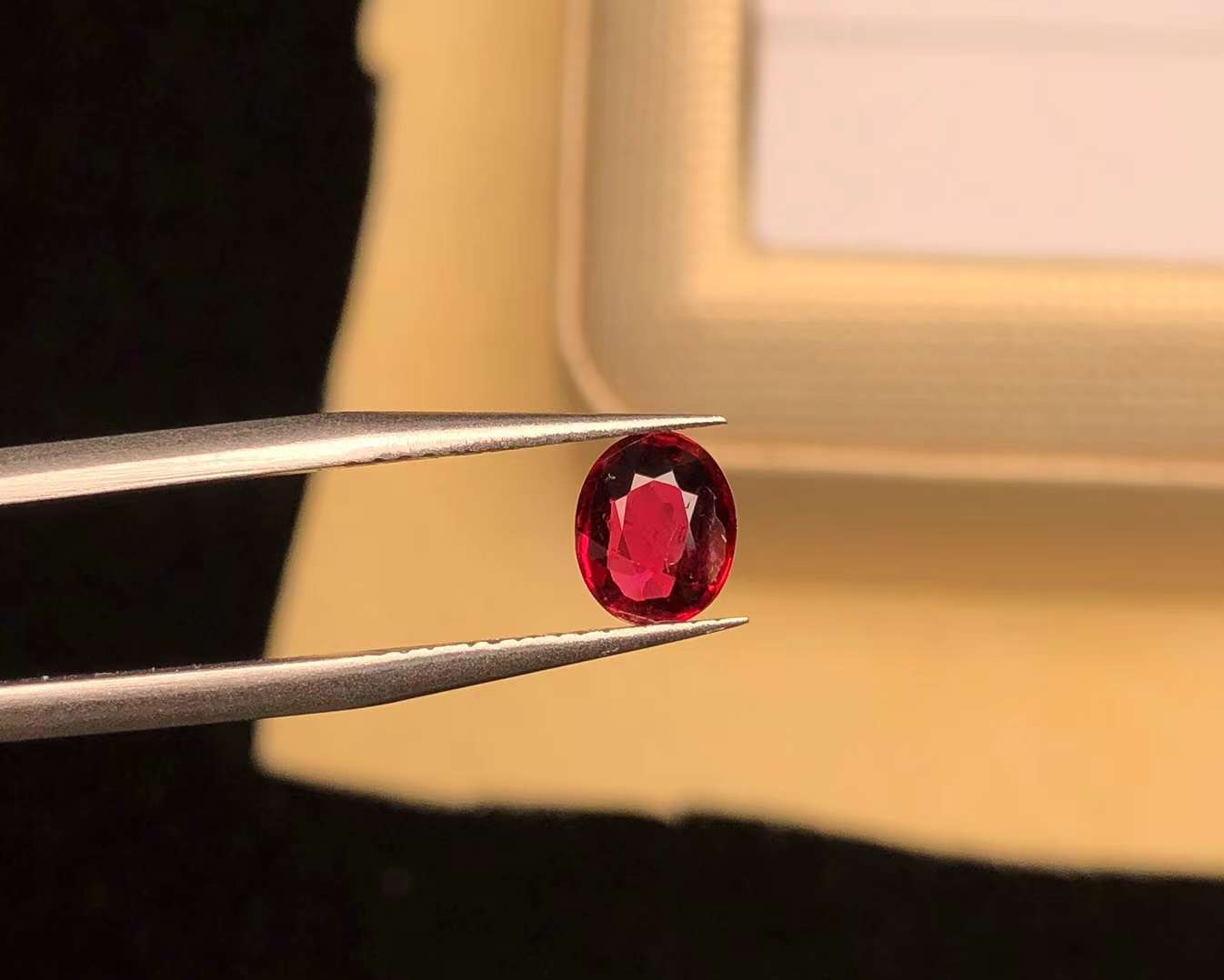 AIGS CERTIFIED 1.02 CT NATURAL RED RUBY LOOSE STONES