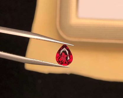 AIGS CERTIFIED 1.03 CT NATURAL RED RUBY LOOSE STONES