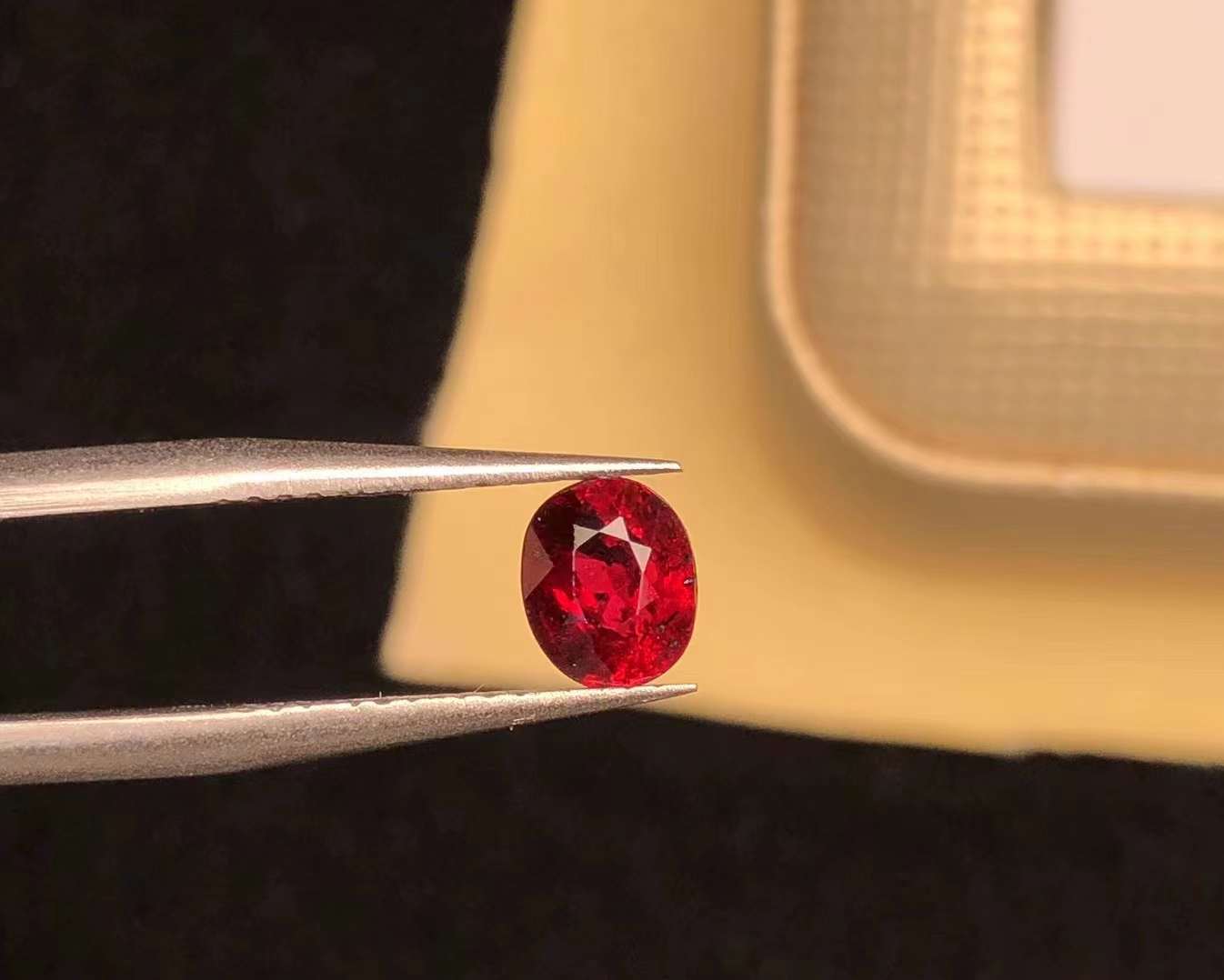 AIGS CERTIFIED 1.03 CT NATURAL RED RUBY LOOSE STONES