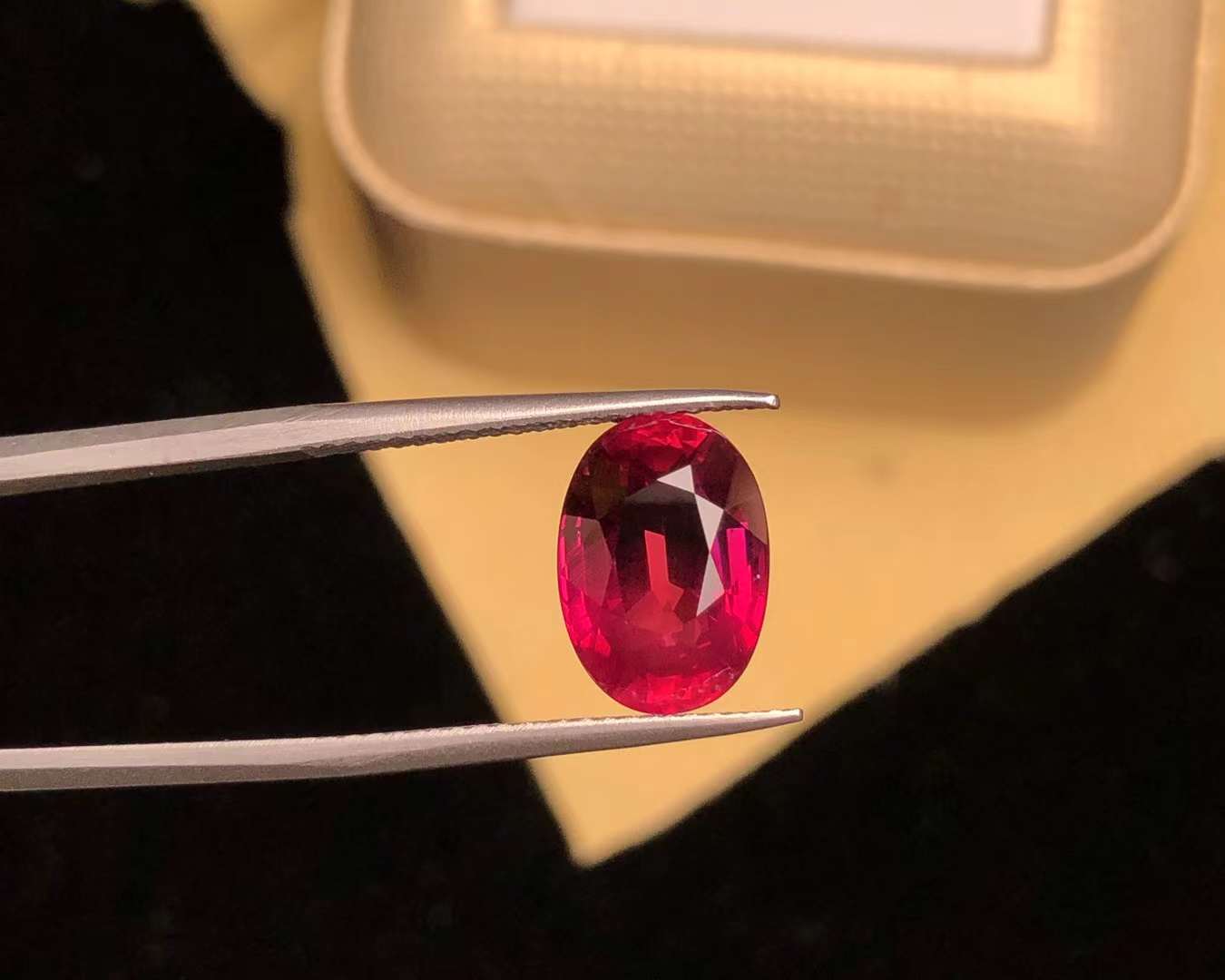 AIGS CERTIFIED 5.03 CT NATURAL RED RUBY LOOSE STONES