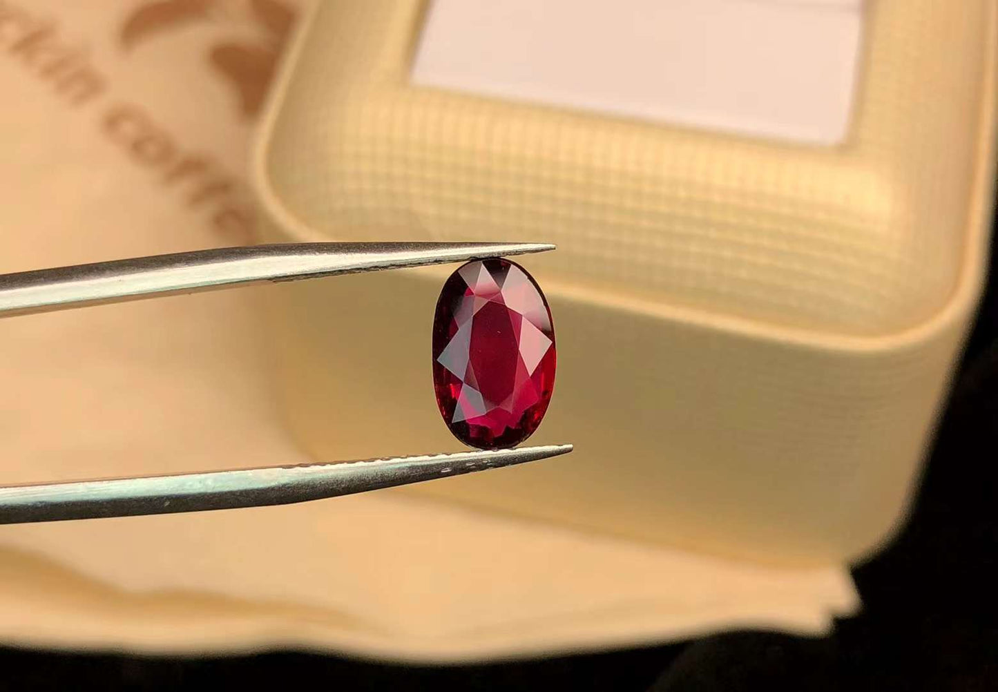 AIGS CERTIFIED 2.01 CT NATURAL RED RUBY LOOSE STONES