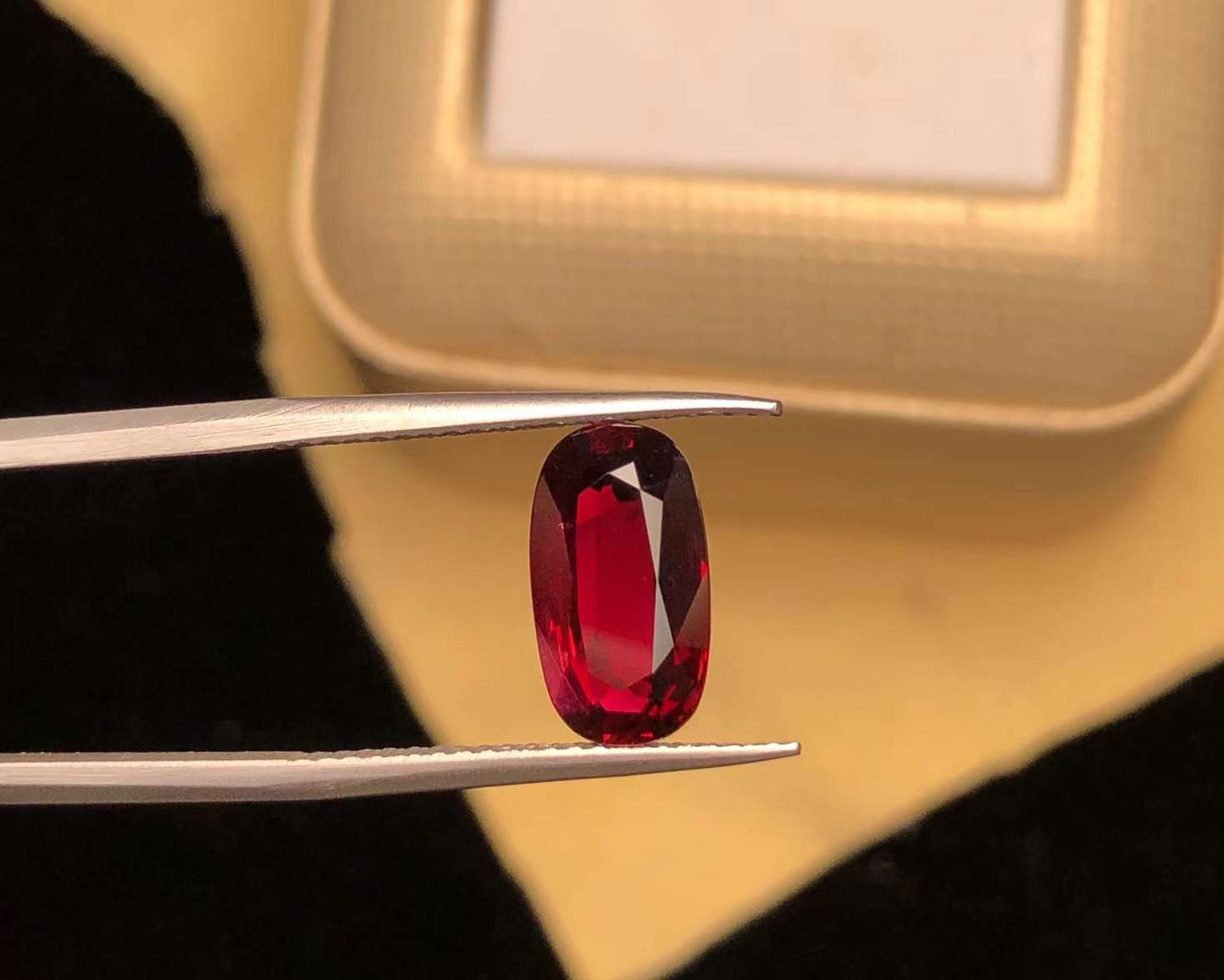 AIGS CERTIFIED 2.56 CT NATURAL RED RUBY LOOSE STONES