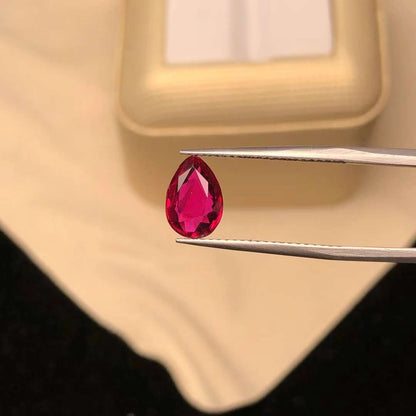 AIGS CERTIFIED 2.02 CT NATURAL RED RUBY LOOSE STONES