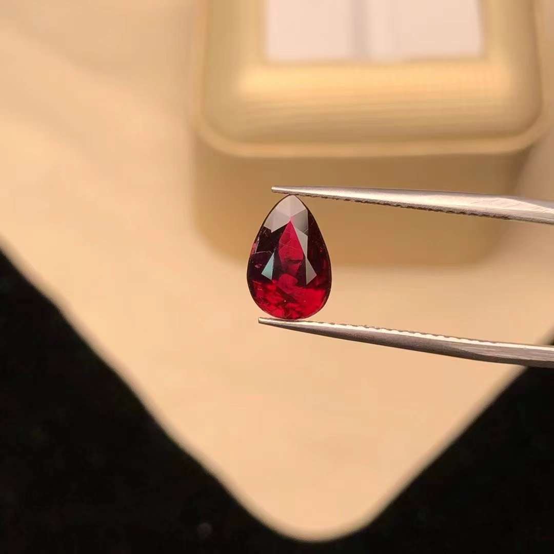 AIGS CERTIFIED 2.04 CT NATURAL RED RUBY LOOSE STONES