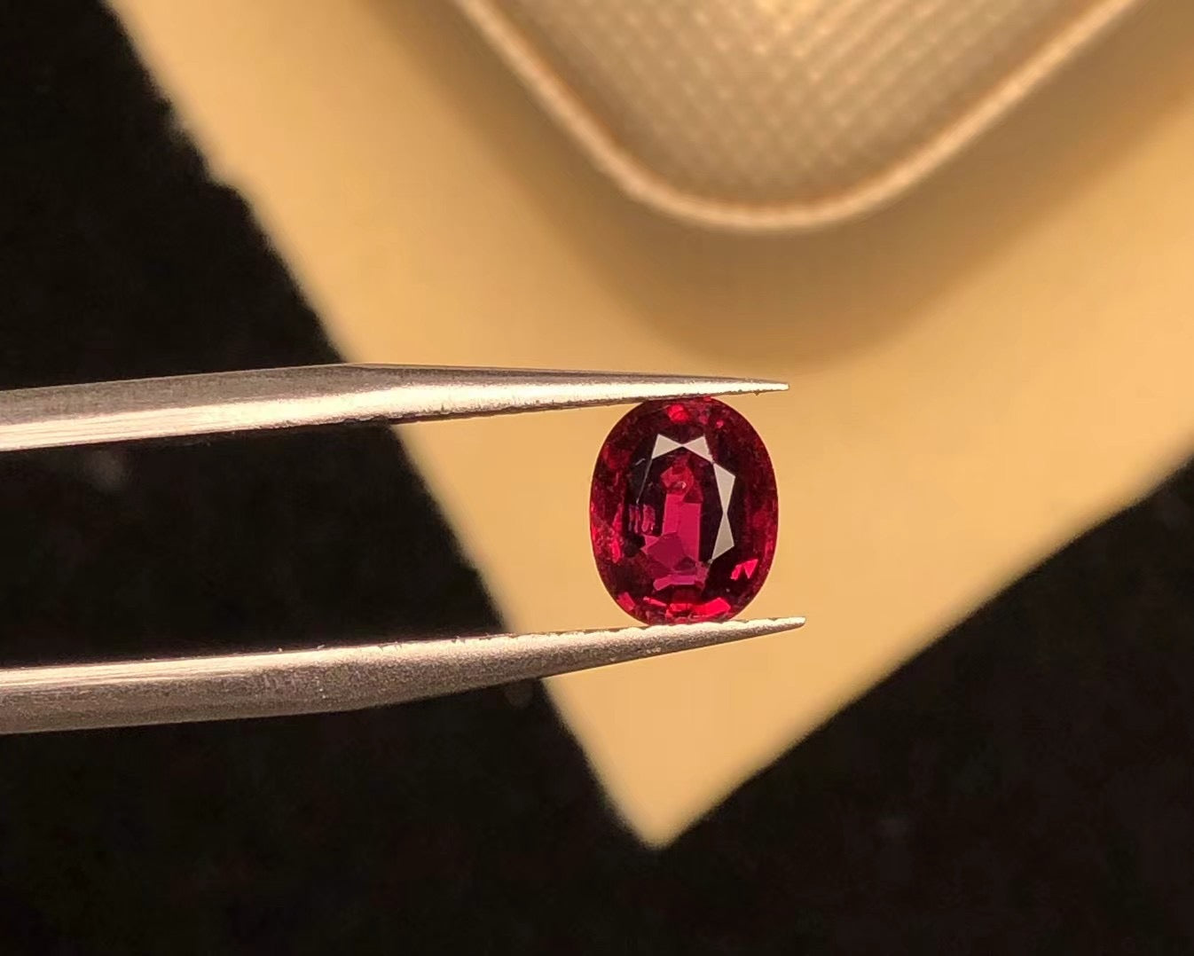 AIGS CERTIFIED 1.10 CT NATURAL RED RUBY LOOSE STONES