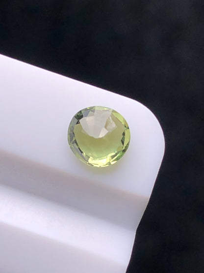 CERTIFIED SRILANK 0.67CT VIVI UNDHEATED Duck green sapphire