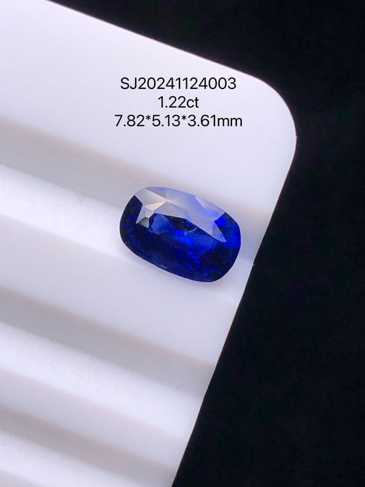 SRILANKA 1.22 CT ROYAL BLUE NATURAL HEATED SAPPHIRE LOOSE STONE