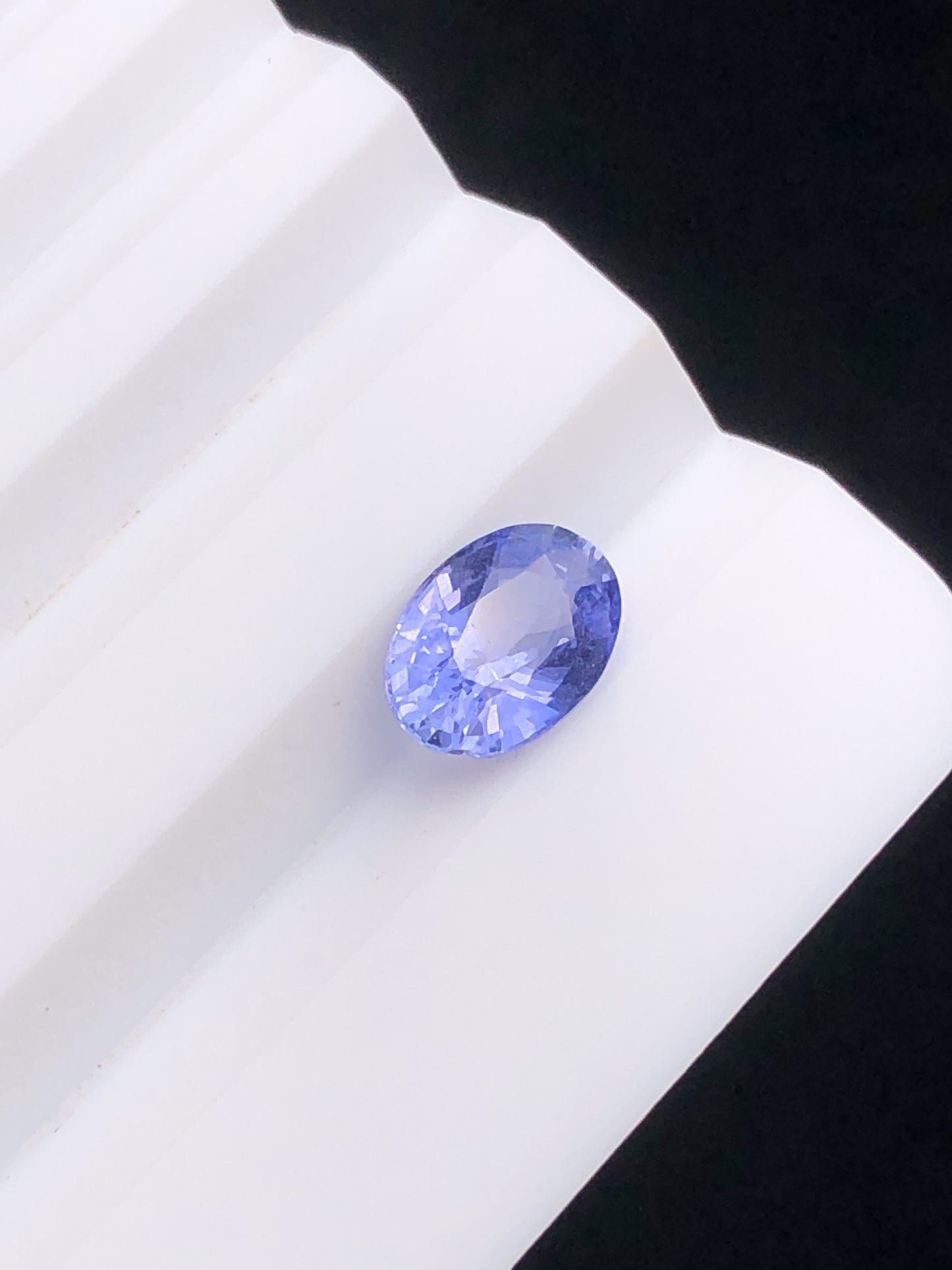 CERTIFIED SRILANKA 1.1CT VIVIDTURAL HEATED Cornflower SAPPHIRELOOSE STONE