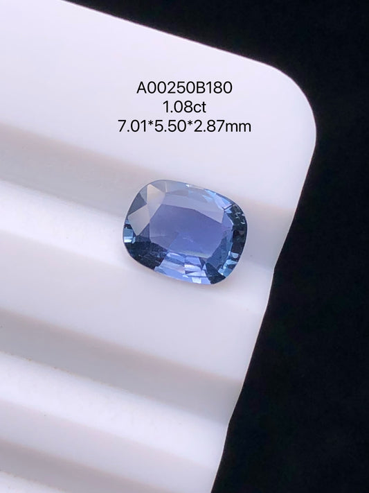 SRILANKA 1.08 CT PEACOCK BLUE NATURAL UNHEATED SAPPHIRE LOOSE STONE