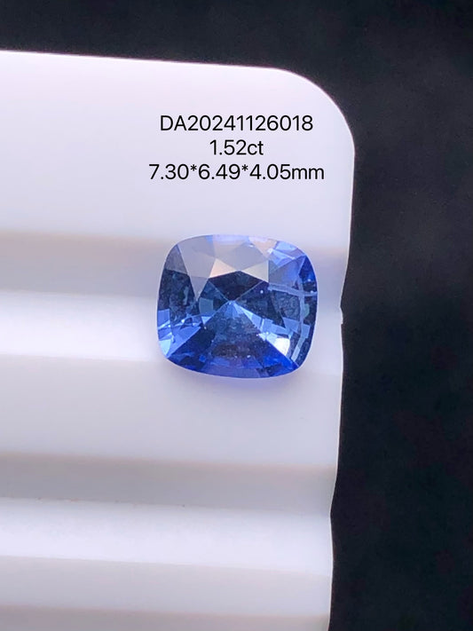 SRILANKA 1.52 CT NATURAL HEATED CORNFLOWER BLUE SAPPHIRE LOOSE STONE