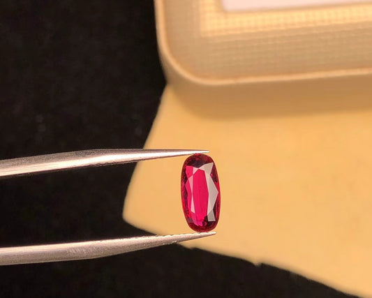 GRC CERTIFIED 1.01 CT NATURAL RED RUBY LOOSE STONES