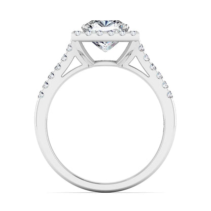 Celestial Halo Engagement Ring