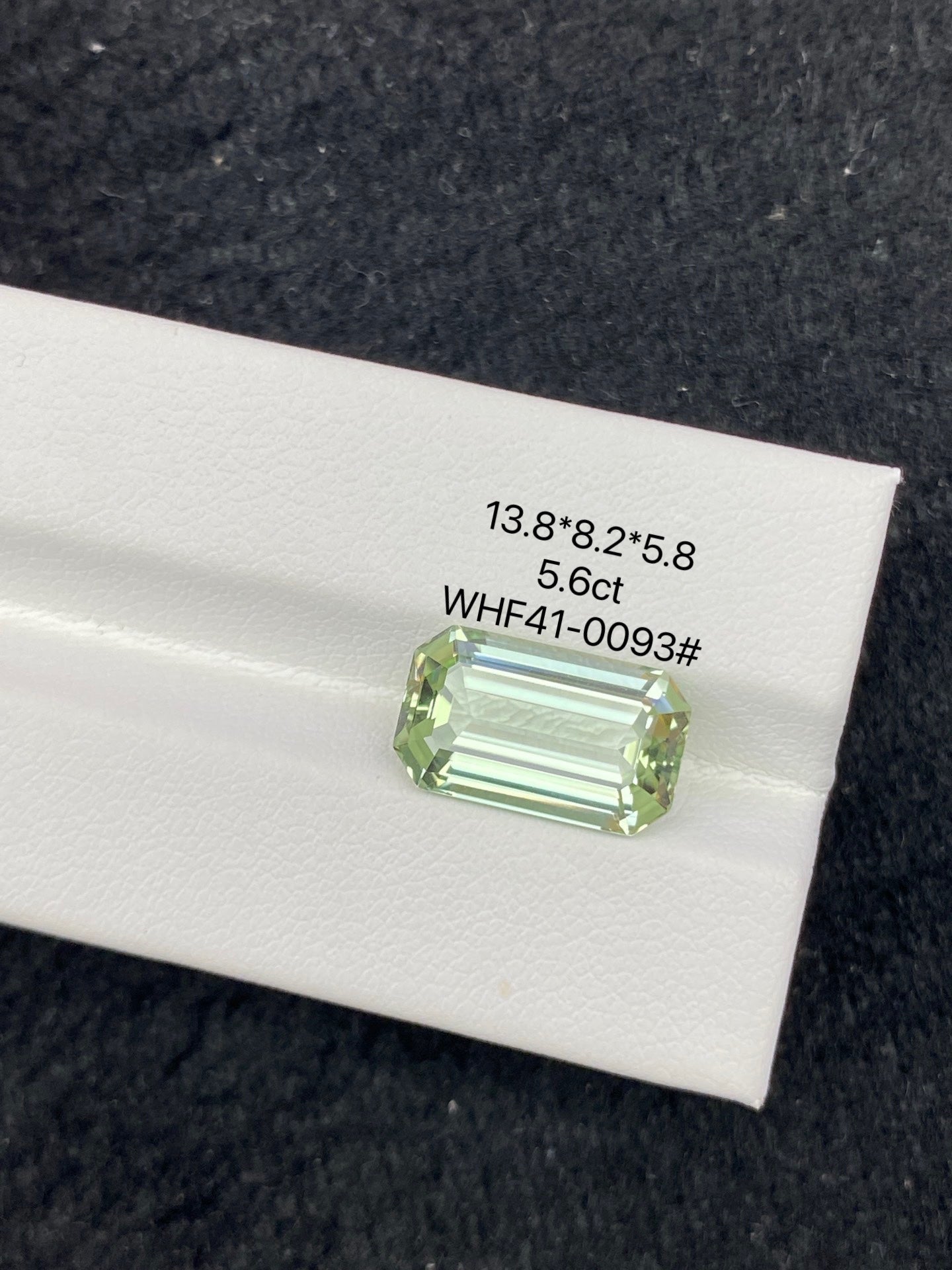 5.6CT NATURAL CONGO YELLOW GREEN TOURMALINE STONE