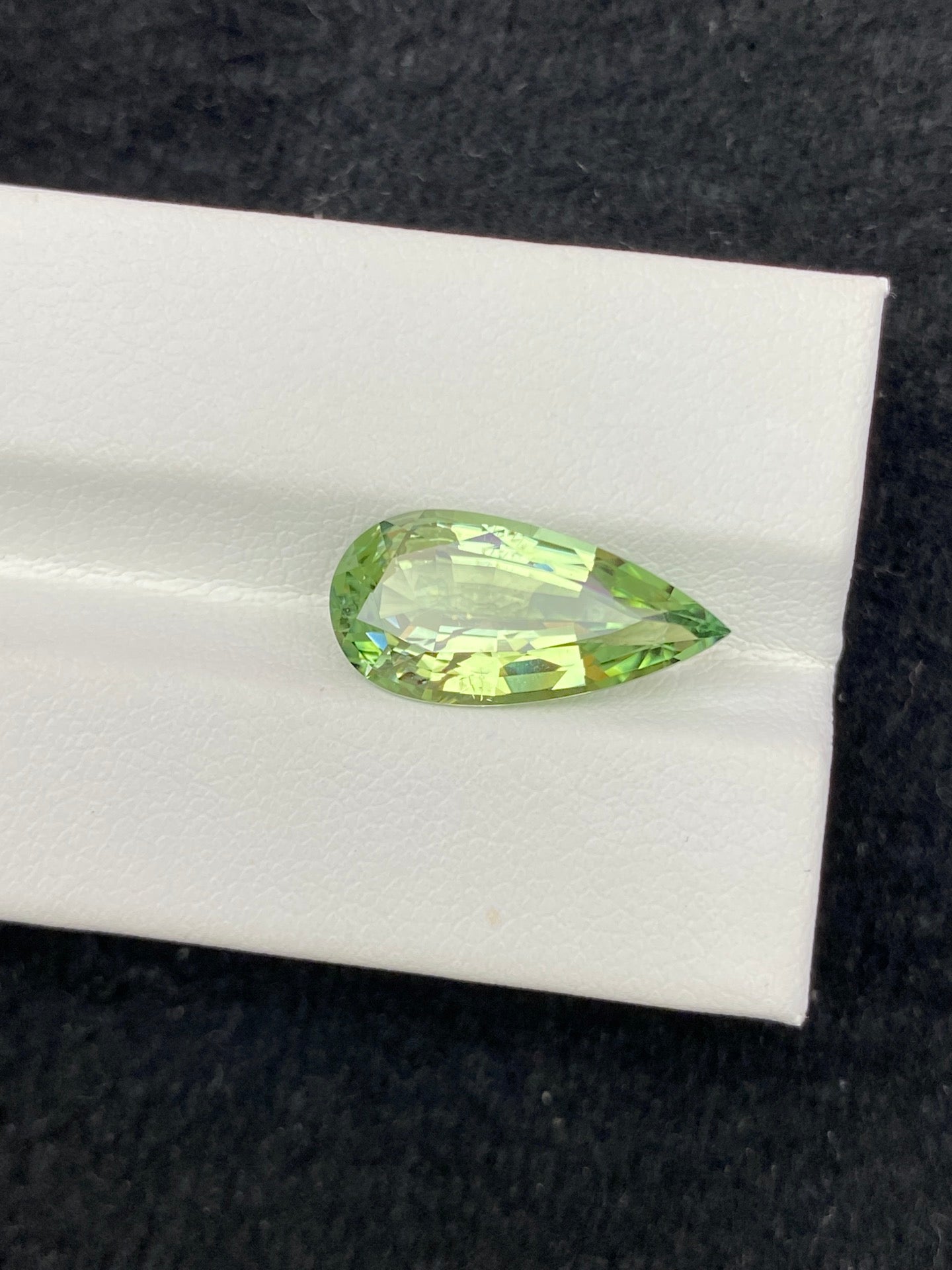 4.285CT NATURAL CONGO YELLOW GREEN TOURMALINE STONE