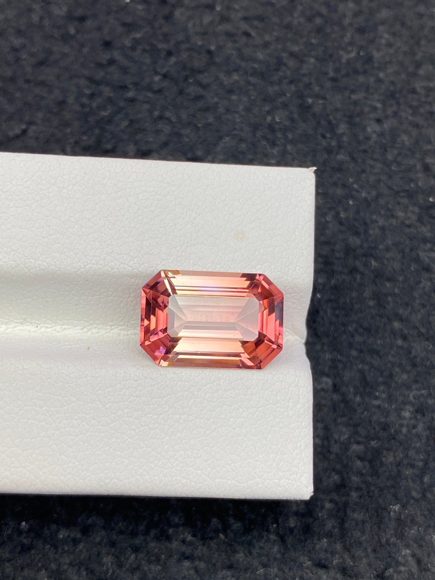 5.45CT NATURAL CONGO ORANGE RED TOURMALINE STONE