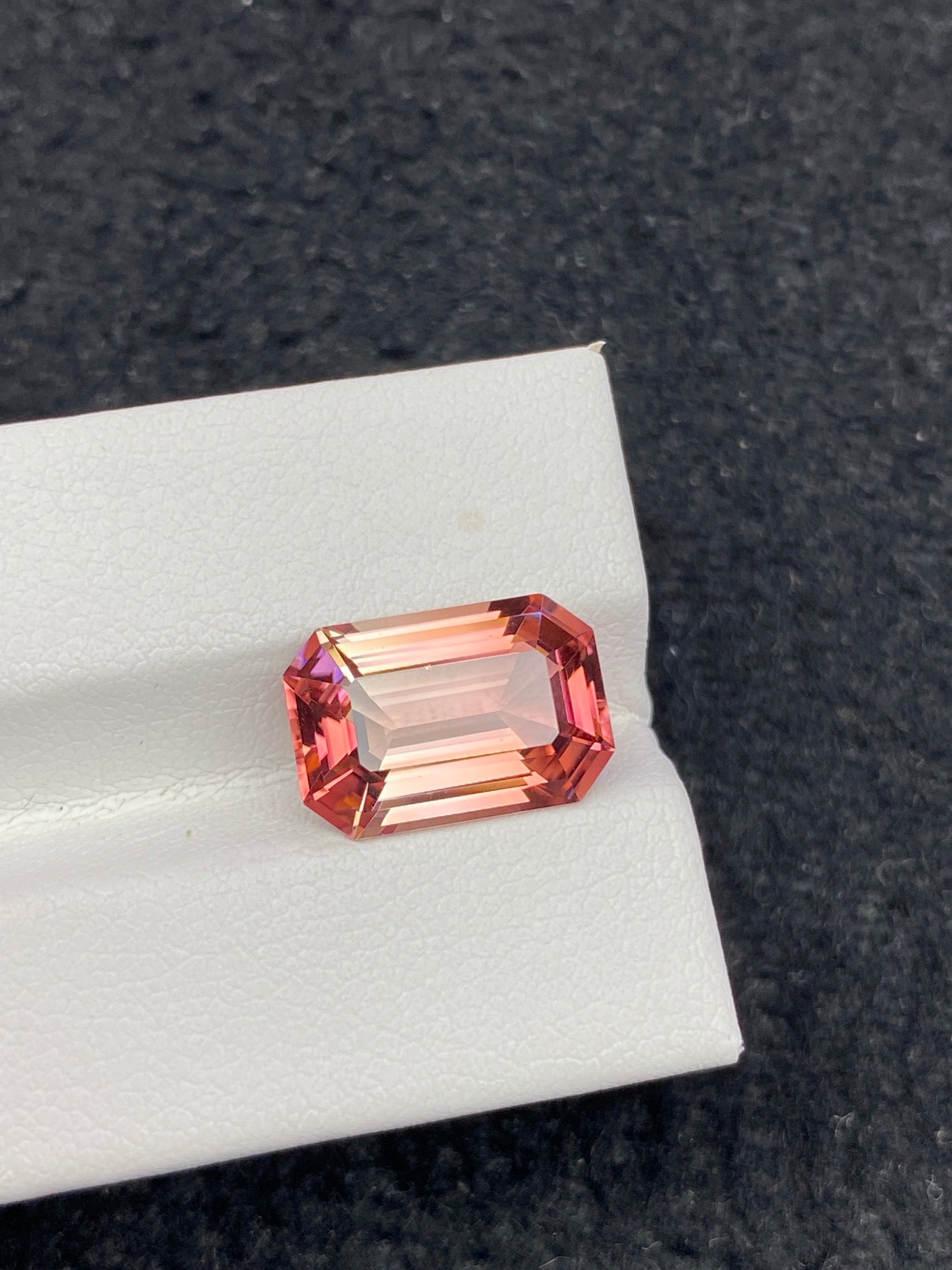 5.45CT NATURAL CONGO ORANGE RED TOURMALINE STONE