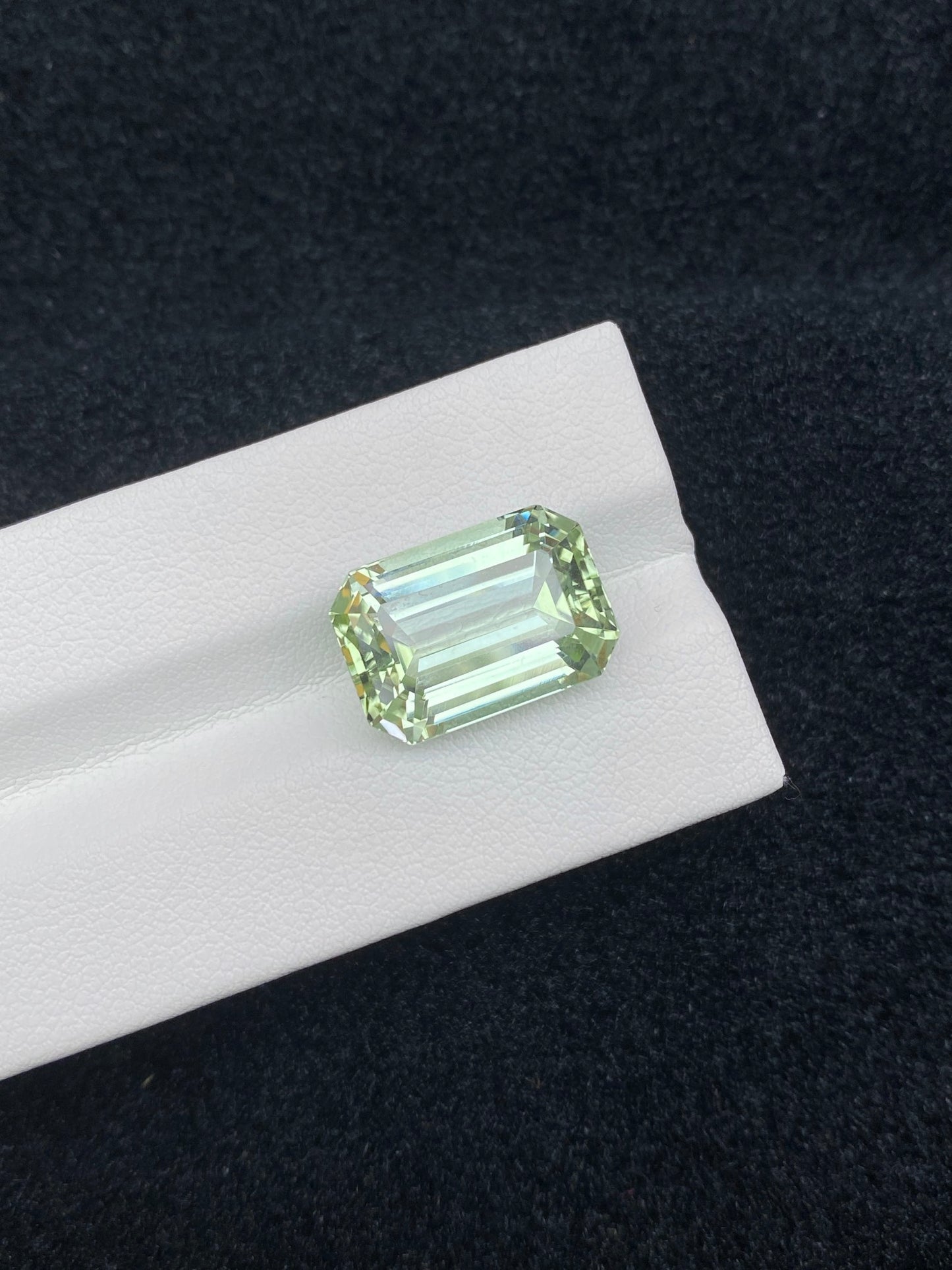 12.53CT NATURAL CONGO YELLOW GREEN TOURMALINE STONE