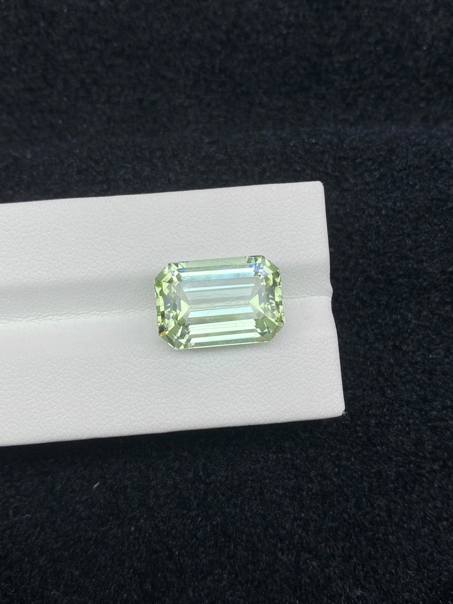 12.53CT NATURAL CONGO YELLOW GREEN TOURMALINE STONE