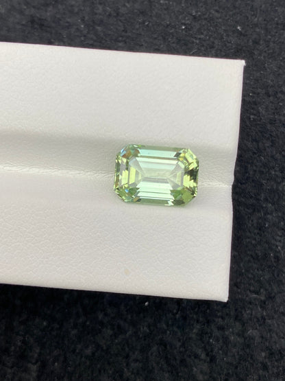 3.52CT NATURAL CONGO YELLOW GREEN TOURMALINE STONE