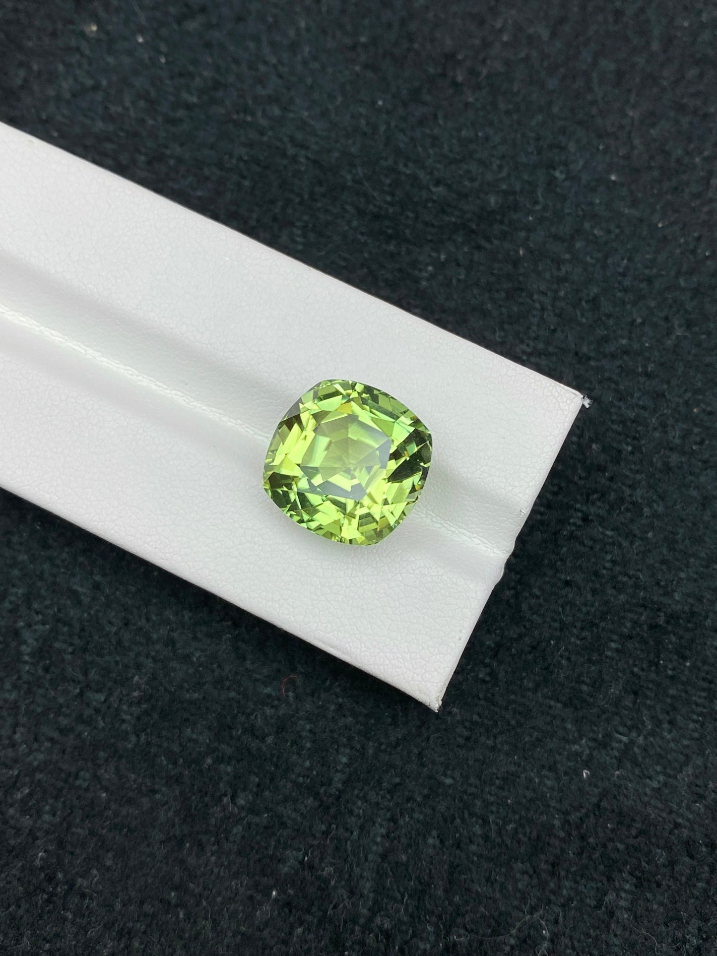 14.31CT NATURAL CONGO YELLOW GREEN TOURMALINE STONE