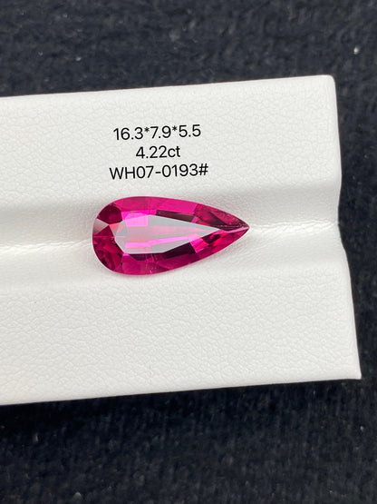 4.22CT NATURAL BRAZIL RUBELLITE TOURMALINE STONE