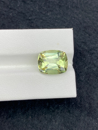 7.205CT NATURAL CONGO GREENISH YELLOW TOURMALINE STONE