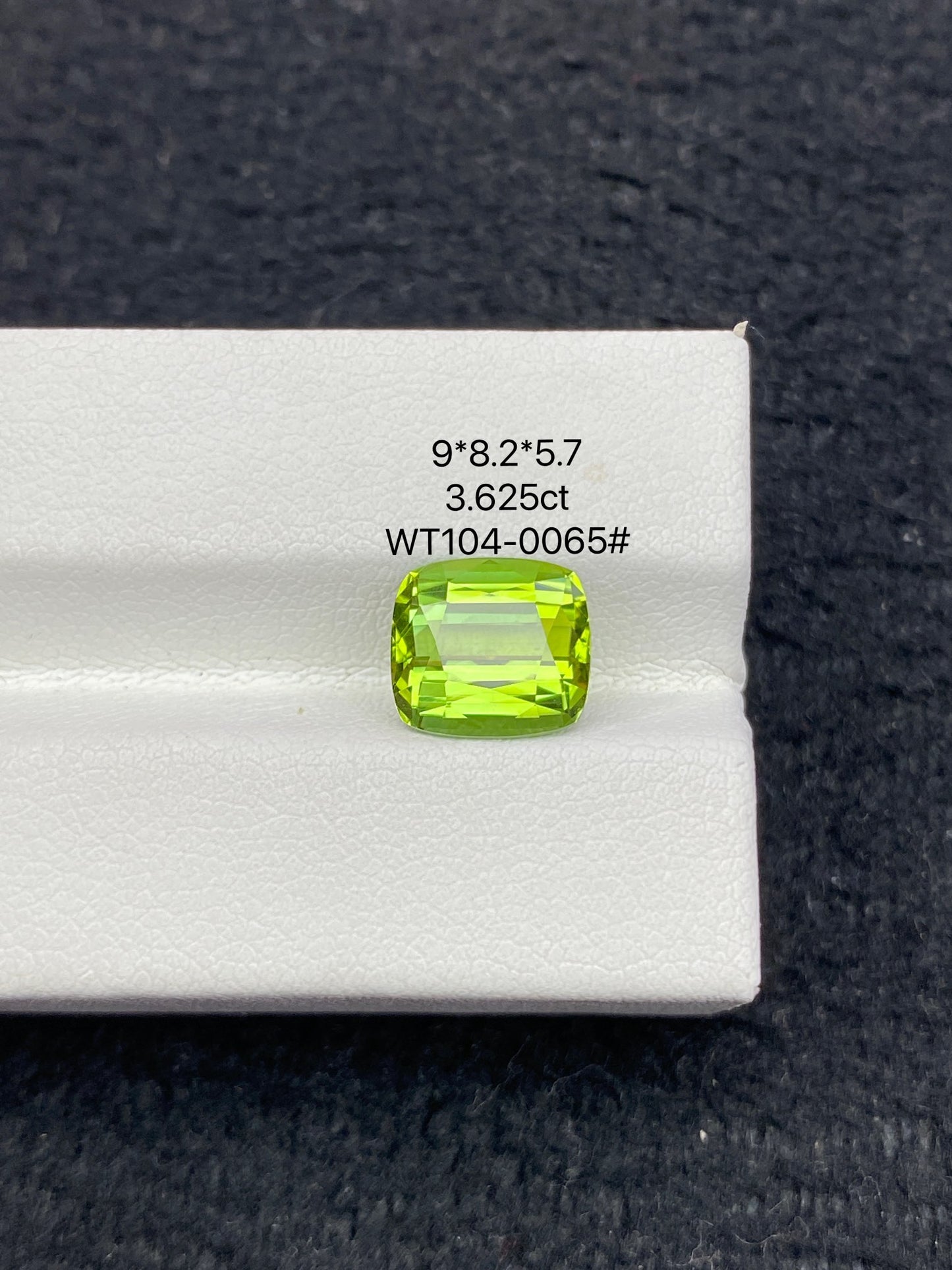 3.625CT NATURAL AFGHANISTAN YELLOW GREEN TOURMALINE STONE