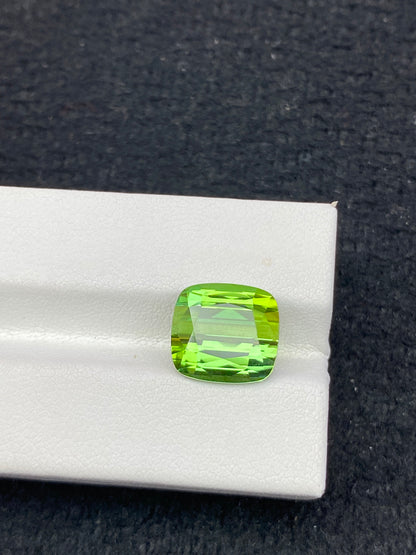 6.89CT NATURAL AFGHANISTAN YELLOWISH GREEN TOURMALINE STONE