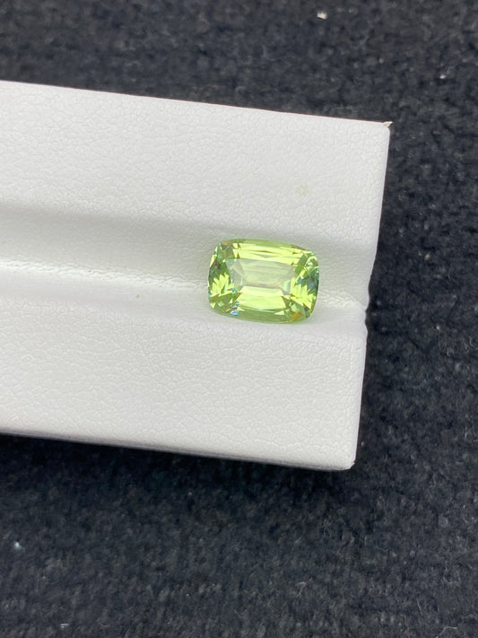 2.74CT NATURAL CONGO YELLOW GREEN TOURMALINE STONE