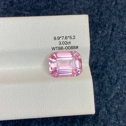 3.02CT NATURAL NIGERIA PINK TOURMALINE STONE