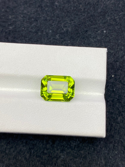 5.62CT NATURAL CONGO YELLOW GREEN TOURMALINE STONE