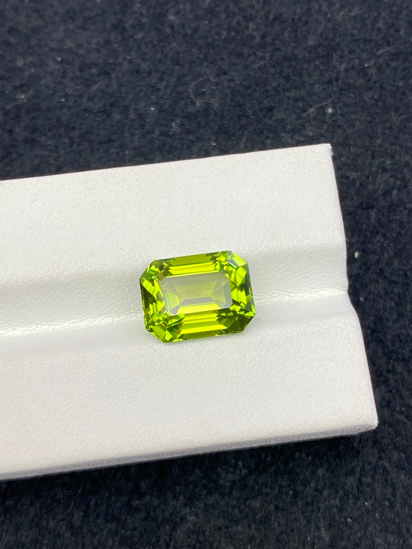 5.62CT NATURAL CONGO YELLOW GREEN TOURMALINE STONE