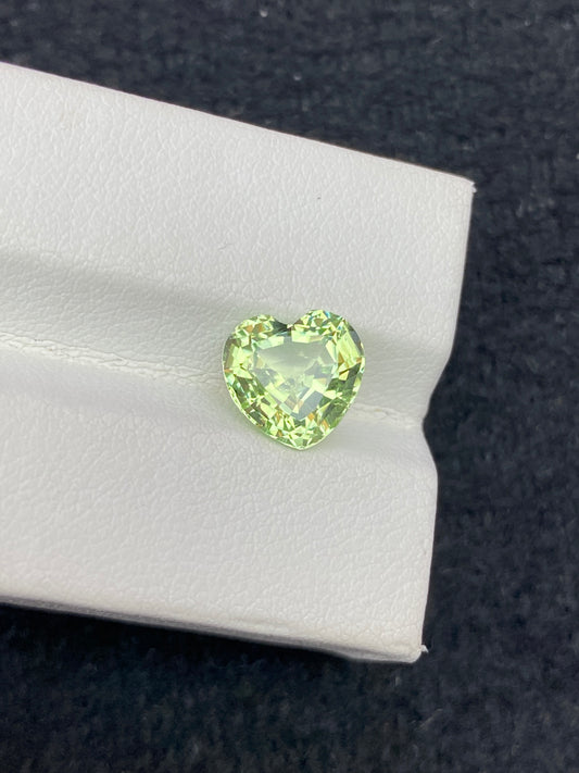 2.535CT NATURAL CONGO YELLOW GREEN TOURMALINE STONE