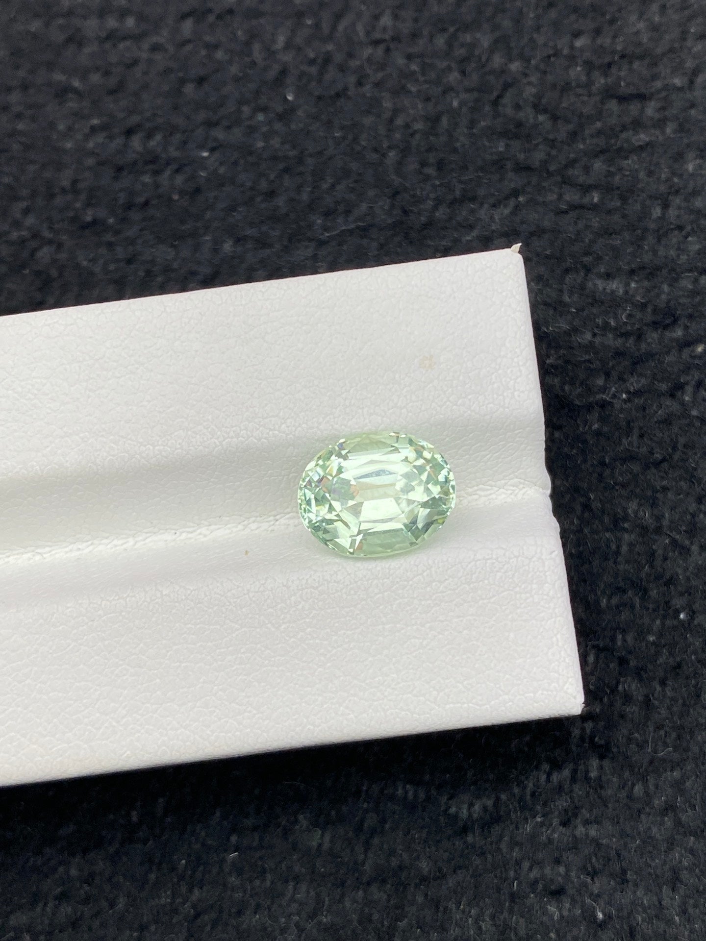 3.97CT NATURAL NIGERIA GREEN TOURMALINE STONE