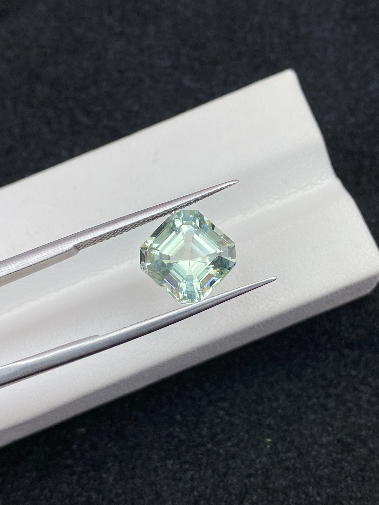 4.38CT NATURAL CONGO NIGERIA MINT GREEN TOURMALINE STONE