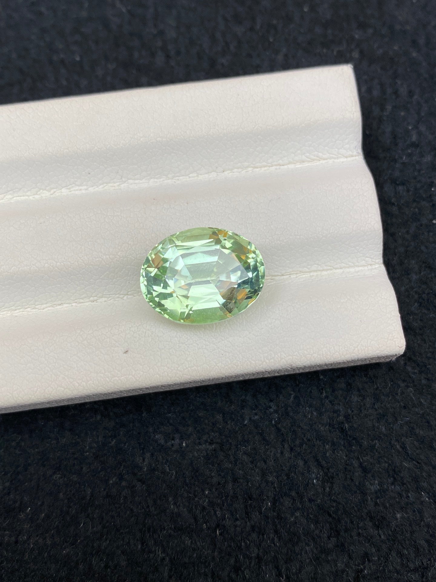 7.58CT NATURAL CONGO GREEN TOURMALINE STONE