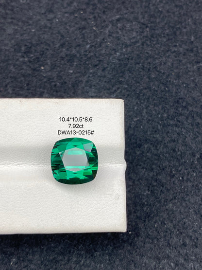 7.92CT NATURAL AFGHANISTAN GREEN TOURMALINE STONE