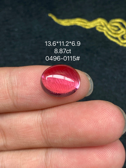 8.87CT NATURAL BRAZIL RED TOURMALINE STONE