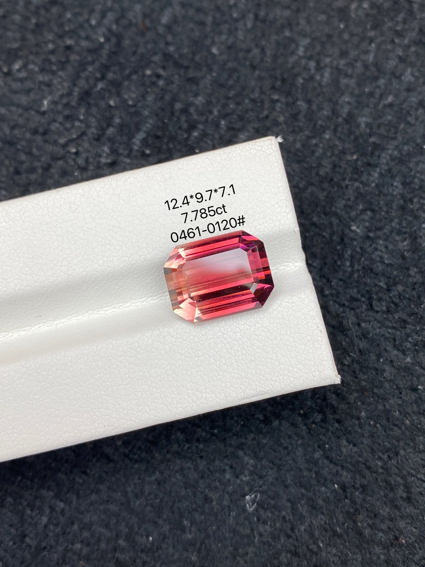 7.785CT NATURAL CONGO RED TOURMALINE STONE