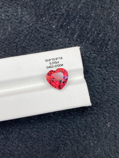 5.315CT NATURAL CONGO RED TOURMALINE STONE