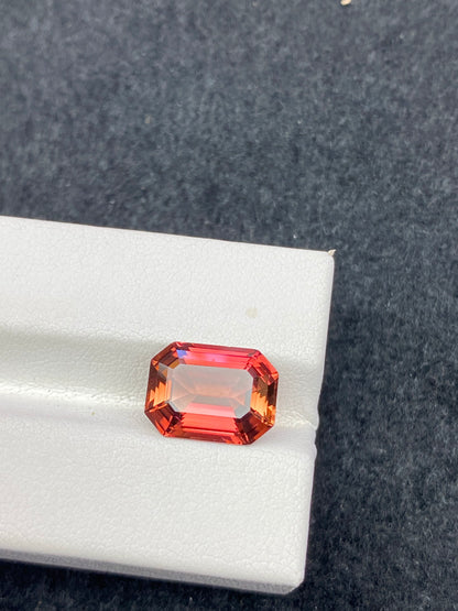 4.46CT NATURALCONGO ORANGE RED TOURMALINE STONE